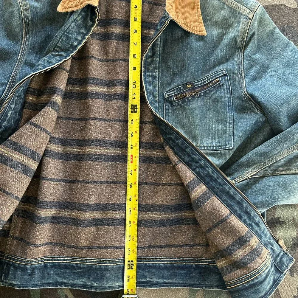 Vintage Lee denim jacket with blanket lining - Picture 8 of 9